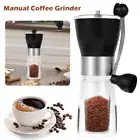 Manual Coffee Grinder with Ceramic Burrs Hand Coffee Mill Portable Coffee Ruced
