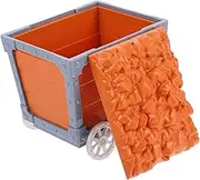 BESPORTBLE Plastic Treasure Chest Toy Cart for Boys and Girls Mining Treasure Box Toy Pirate Chest