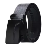Mens Belts Leather Dress Belts Ratchet Belt Automatic Buckle Size Customized