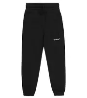 [Off-White Kids] Off-White Kids Logo cotton sweatpants Y 10 white