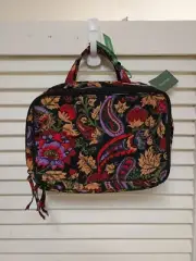 Vera Bradley Ultimate Travel Case In Midnight Garden Paisley