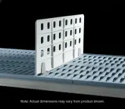 Metro MUD18-8 Light Duty Shelf Divider for Industrial Wire and Plastic Grid She