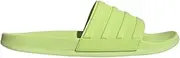 [adidas] Unisex Adilette Comfort Slides Sandal, Pulse Lime/Pulse Lime/Pulse Lime, 13 US Men