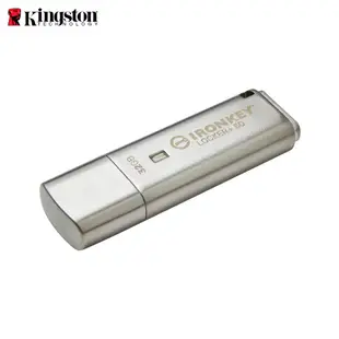 金士頓 16G 32G 64G 128G 加密隨身碟 IronKey Locker+ 50 USB3.0 保固公司貨