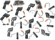 12p TOMY Aurora AFX HO Slot Car LONG +Short LEAD PLUG IN CONTROLLER Unused AWtoo