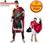 EY28 Gladiator Roman Mens Costume Warrior Royal Knight Spartan Soldier Book Week