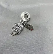 PANDORA x Star Wars Millennium Falcon Dangle Charm- Anhänger s925 Echtsilber ✨