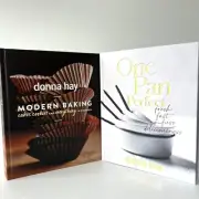 Modern Baking & One Pan Perfect by Donna Hay 2 x Hardcover Cookbooks NEW