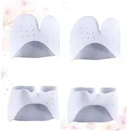 Sosoport E Separators for Dancers Foot Care Tool Toe Corrector 2 Pairs Toe Protectors Silicone Toe Cushions One Closing One Opening