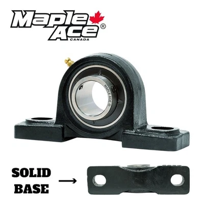 UCP212-38 Pillow Block Bearing 2-3/8" Bore, 2-Bolt Self-Aligning Solid Base Qty1