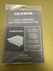 NOS Cannon Vinyl Waterproof Mattress Protector 39x75 in (TWIN SZ BED) Fits 12”