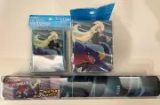 Pokemon Cynthia & Garchomp Deck Case Deck Shield Sleeve Playmat Set Card Game