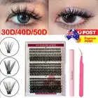 30D/40D/50D Cluster Lashes kit, lash extension kit, DIY Lash Extension Kit