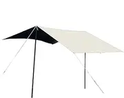 Car Tailgate Shade Awning Tent,Tailgate Rear Shade Tent Sun Shelter | Ample Awning Space Rear Car Awning for Camping, Carting Activities, Weekend Picnics, Family Gatherings