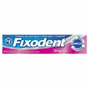Fixodent Denture Adhesive Cream Original Complete Formula 2.40 oz Pack of 12