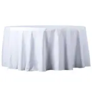 6 pcs 120" Round Premium Polyester Tablecloths Wedding Party Table Linens SALE