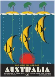 Magnet - Great Barrier Reef, Queensland, Australia - 2.5" x 3.5" - #31507