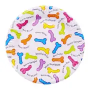 Disposable Naughty Adult Hen Party Penis Paper Plates 6pk