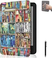Sakenitly Case for Kindle Paperwhite 5th/6th/7th Generation (Model: EY21&DP75SDI, 2012/2013/2015Release) Smart Auto Sleep/Wake with Hand Strap Lightweight Cover