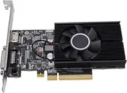 4GB DDR4 Graphics Card, 64 Bit with Cooling Fan, Stable Gaming and Multimedia Support for Win 7, 8, 10