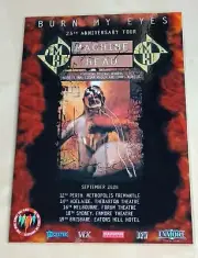 MACHINE HEAD - Australia 2020 BURN MY EYES TOUR - Laminated Tour Poster - REAL!