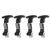 4 Pcs Stainless Steel Buckle Car Cooler Lock Clasp Latch Hasp Hook