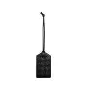 Bottega Veneta Intrecciato Tag Holder One size black