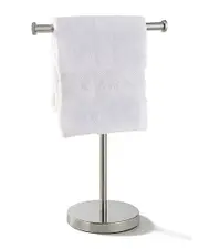 SunnyPoint Fingertip Towel Holder With Stainless Base
