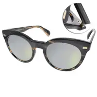 在飛比找PChome24h購物優惠-OLIVER PEOPLES太陽眼鏡 歐美時尚復古貓眼款(棕