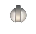 Oven Cooktop Control Knob - Silver 12171100001514. Suits Euro