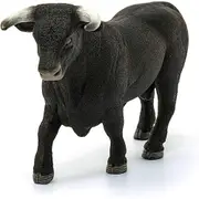 Schleich 5.7'' Black Bull Farm Animal Action Figure Kids/Children Play Toy 3-8y