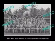 OLD 8x6 HISTORIC PHOTO OF WWII RAAF THE No 8 SQUADRON AT KOTA BHARU c1941