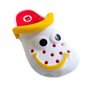 McDonald's Mini Crocs Clips #7 White Character 2024 Happy Meal Toy Key Chain USA