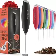 Powerful Handheld Milk Frother Mini Milk Foamer Battery Operated Not included...