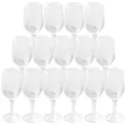 20 Pcs Dollhouse Wine Glasses Fish Tank Decorations Mini Child