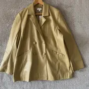 Top shop Jacket faux leather Womens jacket Size. 18