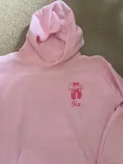 Personalized Girls Ballet Ballerina Dance Sweatshirt Pull Over Hoodie