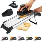 for Kitchen Vegetable Chopper Stainless Steel Food Slicer Veggie Slicer Onion Fr