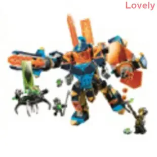 現貨供應兼容樂高 BELA博樂10817未來騎士系列72004機甲戰神拼裝拼插小顆粒積木玩具 LEGO140Lovely