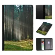 PASSPORT ITINERARY ORGANIZER|BEAUTIFUL SUNLIGHT THRU FOREST