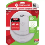 New First Alert 1048447 Smoke and Carbon Monoxide Detector Battery Photoelectric