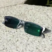 Mens Half Rimless Transition Photochromic Reading Glasses Sunglasses 1.0 ~ 3.5 K