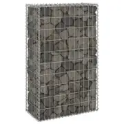 NNEVL Gabion Wall with Covers Galvanised Steel 60x30x100 cm