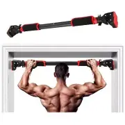 Pull Up Bar - Safe Locking Home Doorway Chin Up Bar - No Screw Installation, ...