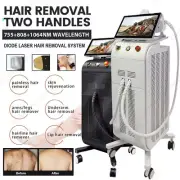 Ice Titanium 755nm 808nm 1064nm 2000W Nonpain Diode Laser Hair Removal Machine