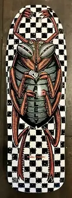 Powell Peralta Mike Vallely Bug Reissue Skateboard Deck White