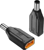 SinLoon 2-Pack XT60 to DC7450 Adapter XT60 to DC 7.4mm x 5.0mm Wireless for TS100 Soldering Iron, FPV Monitor, Power Supply, Drone (XT-027)