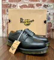 Dr. Martens, Wingtip, 3989, 24340001, Smooth Black, Unisex UK6 Men7/Women8