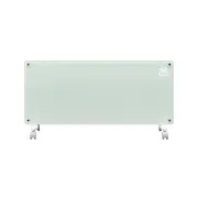 SmarterHome™ Premium Glass Panel Heater - Black / 1500W
