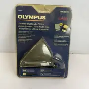 Olympus CAMEDIA USB Dual Slot Reader/Writer SmartMedia CompactFlash MAUSB-5W